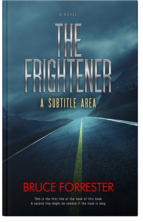 Front view of Premade Action & Adventure Book Cover - Big Stone