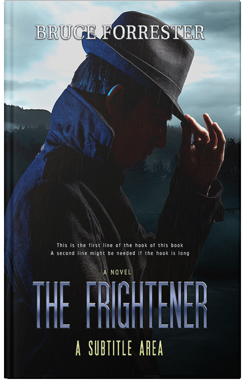 Front view of Premade Mystery & Thriller & Suspense Book Cover - Loblolly