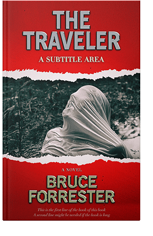 Pre Made Book Cover Silver Rust