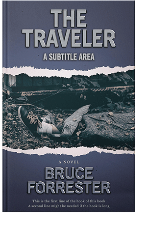 Pre Made Book Cover Oxford Blue