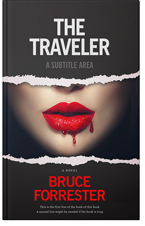 Premade Book Cover Petite Orchid