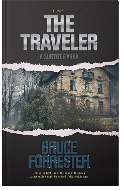 Front view of Premade Mystery & Thriller & Suspense Book Cover - Shark