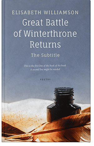 Premade Book Cover Slate Gray