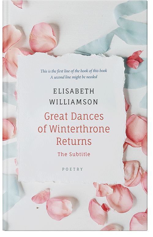 Front view of Premade Romance Book Cover - Bon Jour