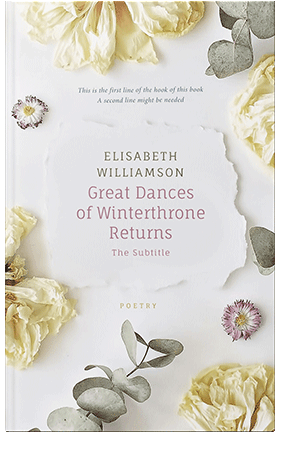 Pre Made Book Cover Satin Linen