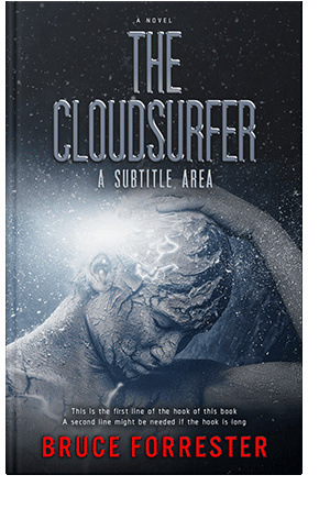 Pre Made Book Cover Pink Swan