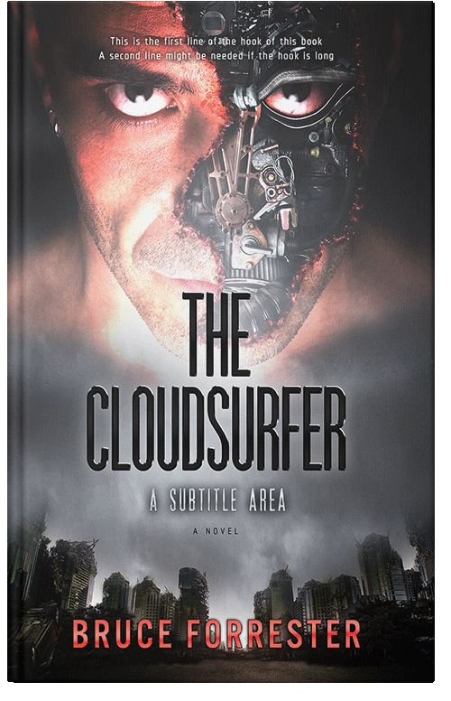 Front view of Premade Science Fiction Book Cover - Mine Shaft