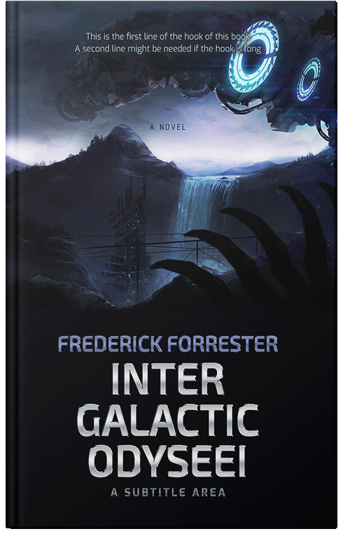 Front view of Premade Science Fiction Book Cover - Vulcan