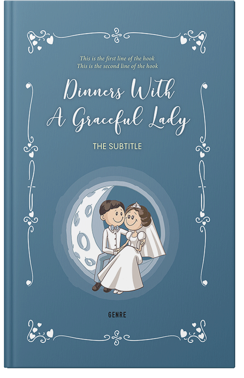 Front view of Premade Romance Book Cover - Horizon