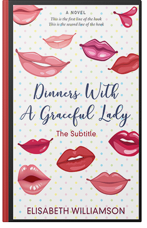 Premade Book Cover Chestnut Rose