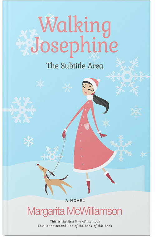 Front view of Premade Chick Lit Book Cover - French Pass