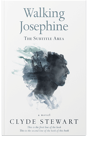 Pre Made Book Cover River Bed