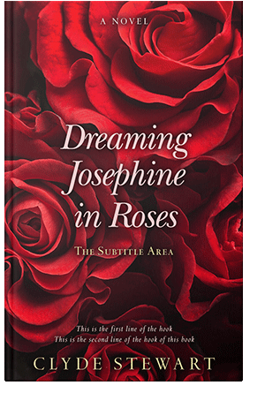 Pre Made Book Cover Aubergine