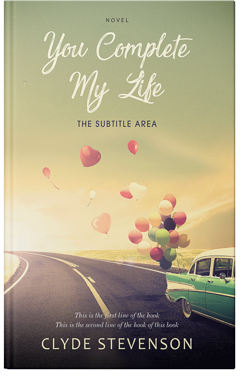 Front view of Premade Romance Book Cover - Indian Khaki