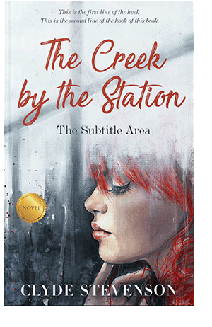 Pre Made Book Cover Bright Gray