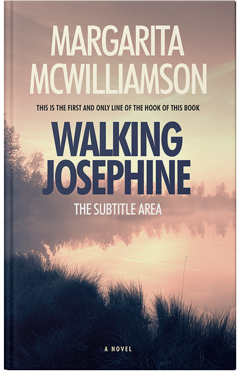 Front view of Premade Nature Book Cover - Rodeo Dust