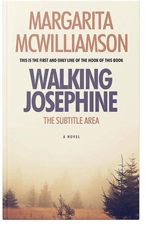 Pre Made Book Cover Citrine White