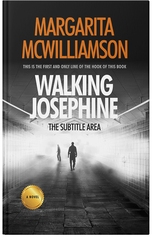 Front view of Premade Mystery & Thriller & Suspense Book Cover - Cameo