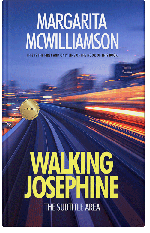 Front view of Premade Action & Adventure Book Cover - Port Gore