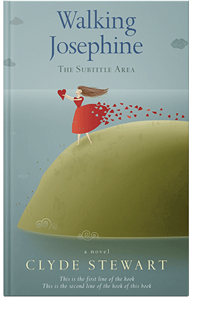 Pre Made Book Cover Cascade