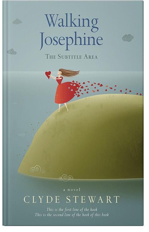 Front view of Premade Romance Book Cover - Cascade