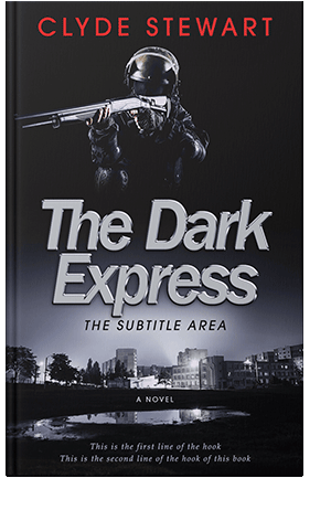 Pre Made Book Cover Pale Slate