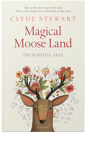 Pre Made Book Cover Linen