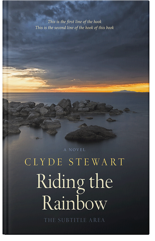 Front view of Premade Nature Book Cover - Tuna