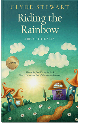 Pre Made Book Cover Winter Hazel