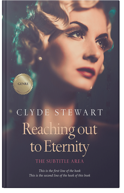 Front view of Premade Romance Book Cover - Ship Gray