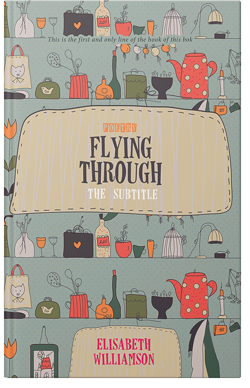 Front view of Premade Literary Fiction Book Cover - Eagle