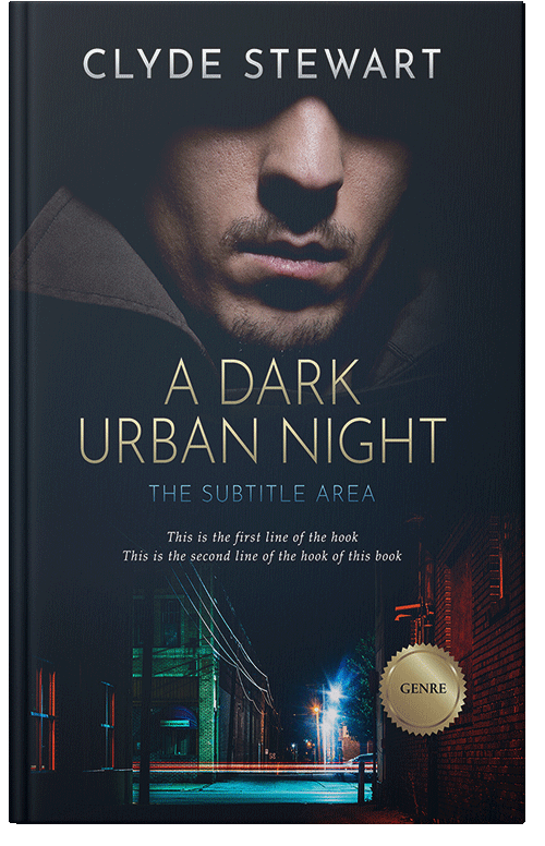 Front view of Premade Mystery & Thriller & Suspense Book Cover - Mirage