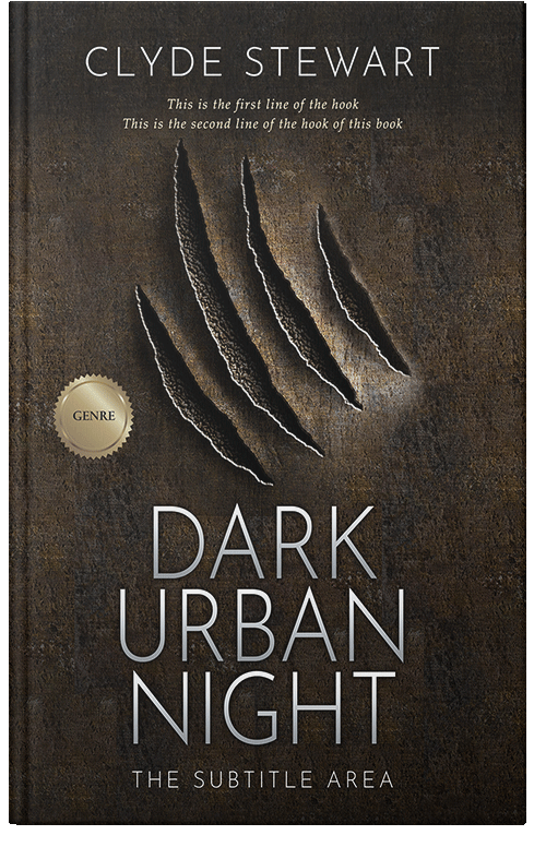 Front view of Premade Mystery & Thriller & Suspense Book Cover - Zeus