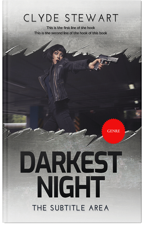 Front view of Premade Mystery & Thriller & Suspense Book Cover - Wafer