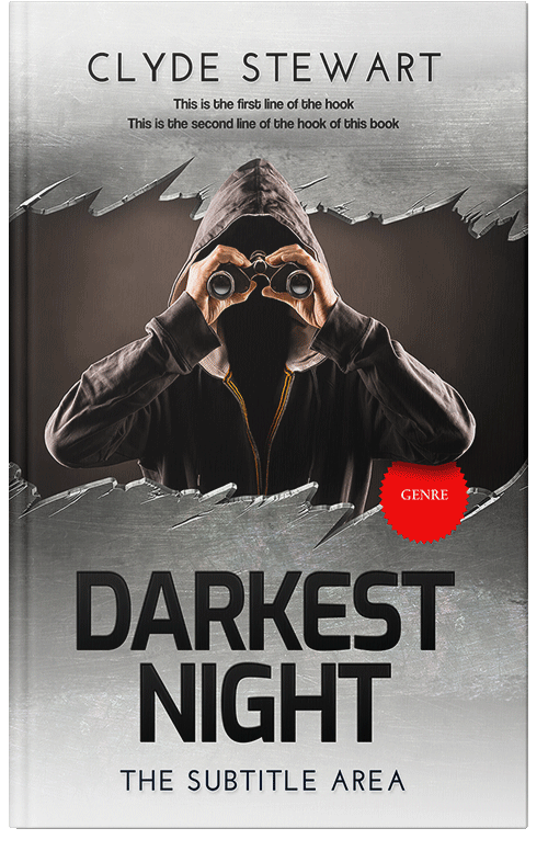 Front view of Premade Mystery & Thriller & Suspense Book Cover - Wafer