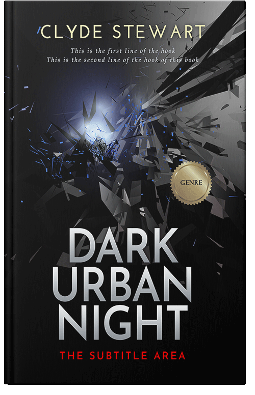 Front view of Premade Surreal Book Cover - Cotton Seed