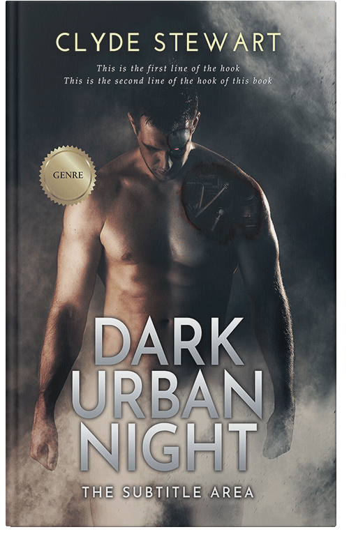 Front view of Premade Science Fiction Book Cover - Bison Hide