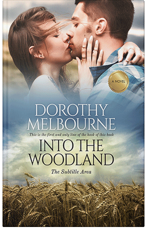 Premade Book Cover Soft Amber