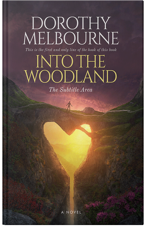 Front view of Premade Romance Book Cover - Cocoa Brown