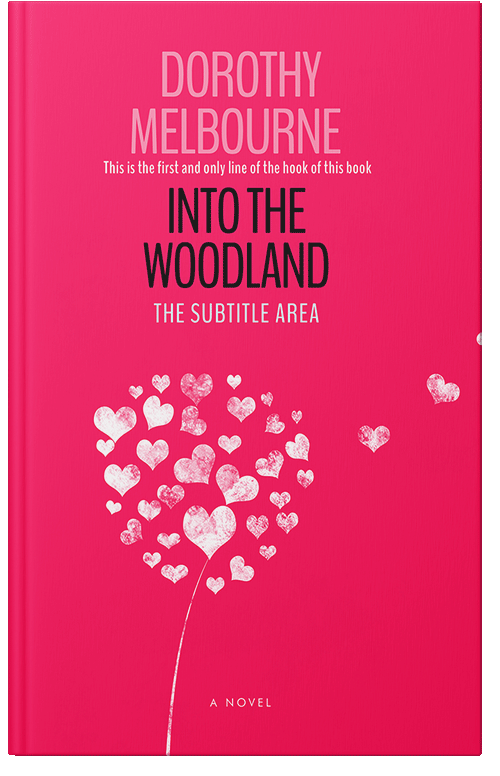 Front view of Premade Romance Book Cover - Rose