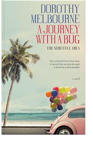 Pre Made Book Cover Periglacial Blue