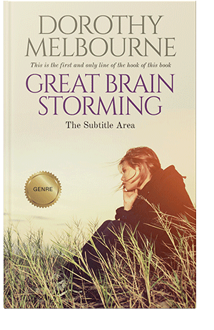 Pre Made Book Cover Wheatfield