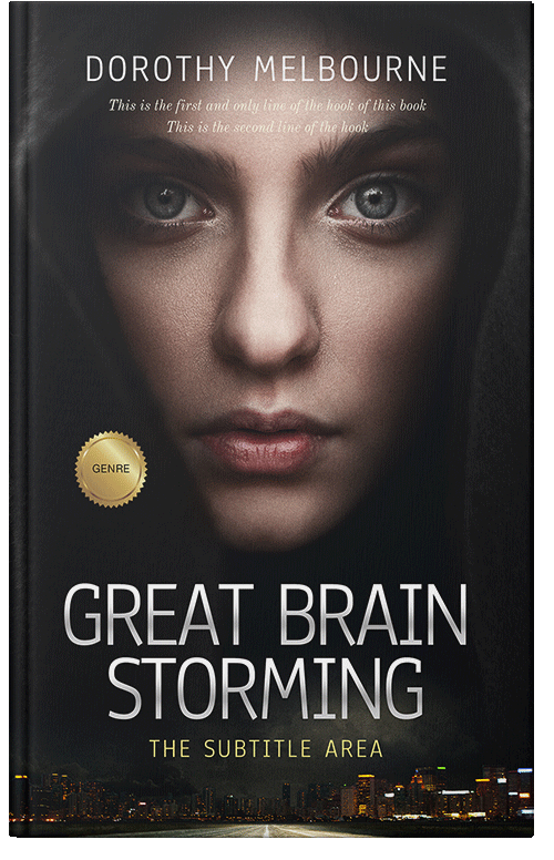 Front view of Premade Mystery & Thriller & Suspense Book Cover - Rodeo Dust