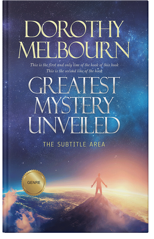 Front view of Premade Self-Improvement & Self-Help Book Cover - San Juan