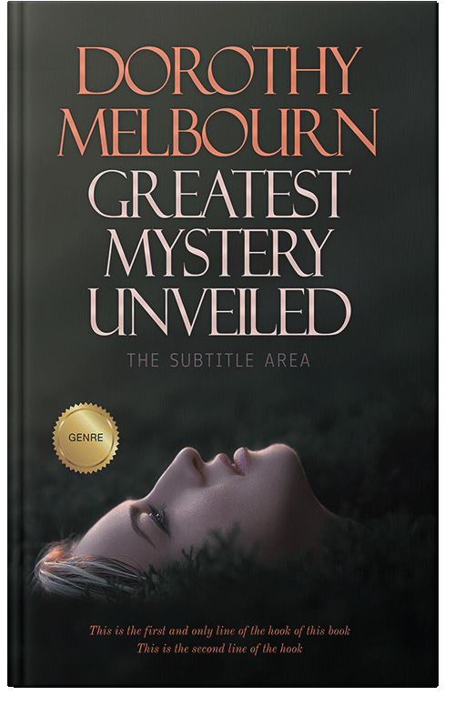 Front view of Premade Romance Book Cover - Heavy Metal