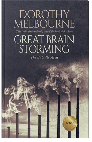 Premade Book Cover Soft Amber