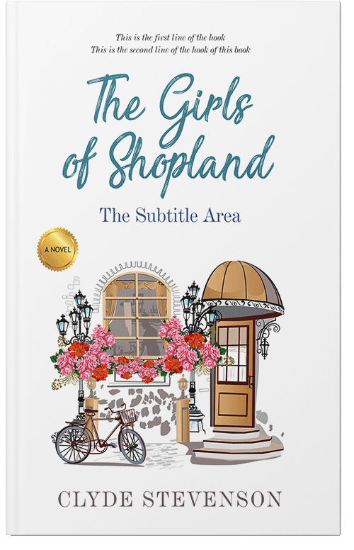 Front view of Premade Chick Lit Book Cover - Quicksand