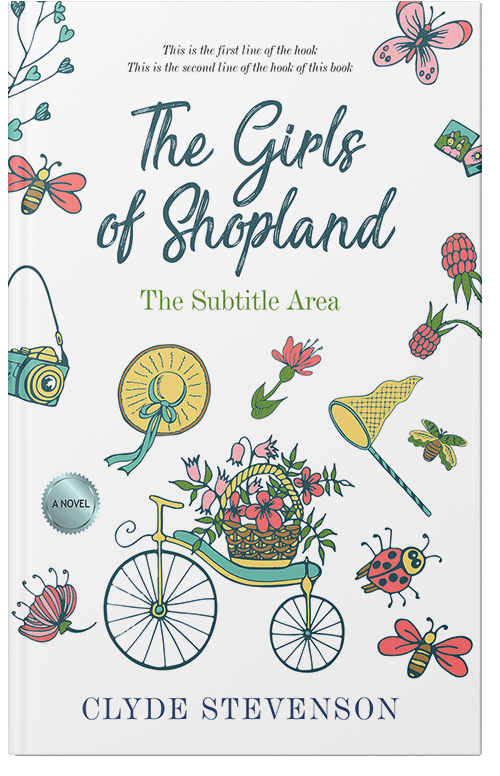 Front view of Premade Teen & Young Adult Book Cover - William