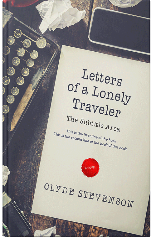 Front view of Premade Historical Book Cover - Pearl Bush