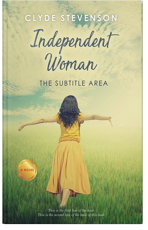 Front view of Premade Teen & Young Adult Book Cover - Pine Glade